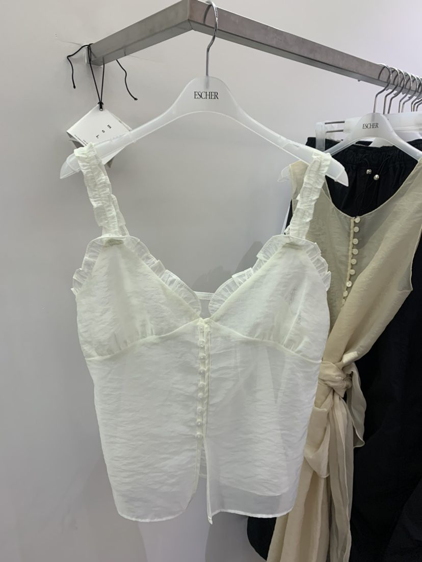 ESCHER東大門直郵女裝新品真品休閑職業25春夏人氣吊帶背心ESCHER吊帶/背心