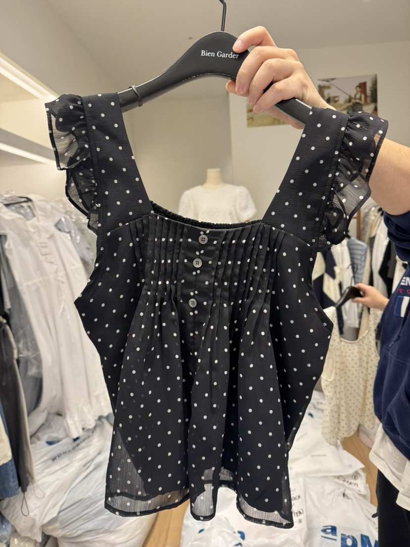 BIEN GARDER韓國直郵女裝新品人氣真品時尚職業推薦吊帶背心BIEN GARDER吊帶/背心