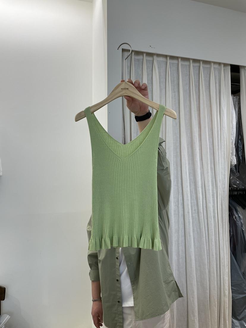 MOVENNE東大門實拍女士新款人氣真品職業時尚吊帶背心荷葉邊MOVENNE吊帶/背心