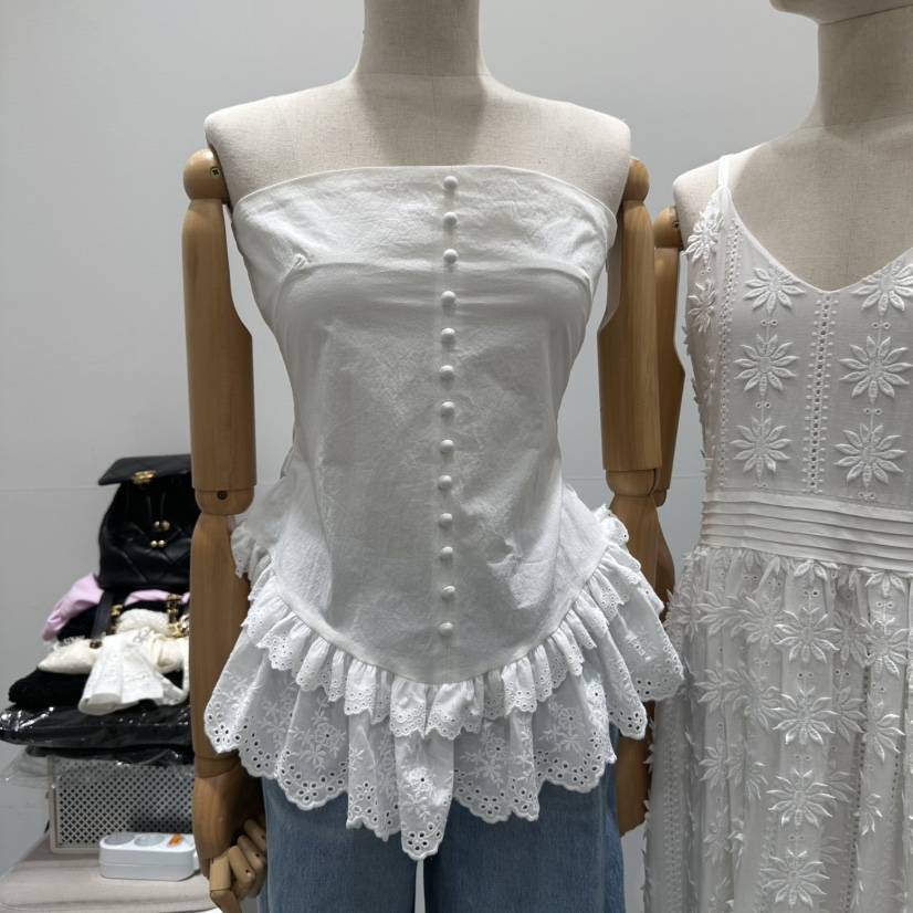 XPARTY韓國直郵女裝新款25春夏休閑推薦熱賣時尚職業吊帶背心XPARTY吊帶/背心