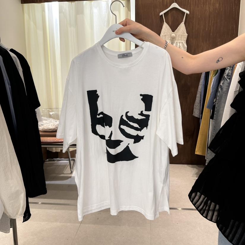 BUCKLE東大門直郵女裝新品熱賣25春夏推薦人氣時尚休閑真品T恤BUCKLET恤