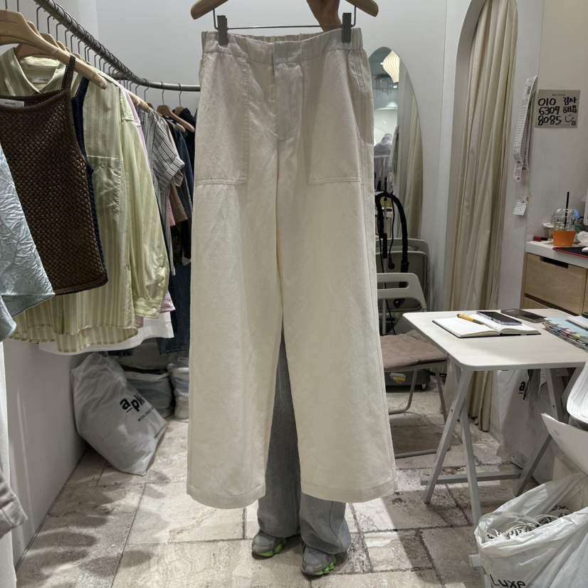 MAJDAN東大門實拍女裝新品時尚真品人氣職業休閑熱賣休閑褲MAJDAN休閑褲