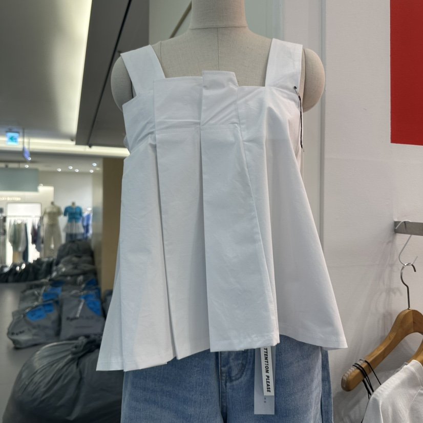 ATPZ韓國代購女士新品休閑推薦真品熱賣人氣職業25春夏吊帶背心ATTENTION PLEAES吊帶/背心