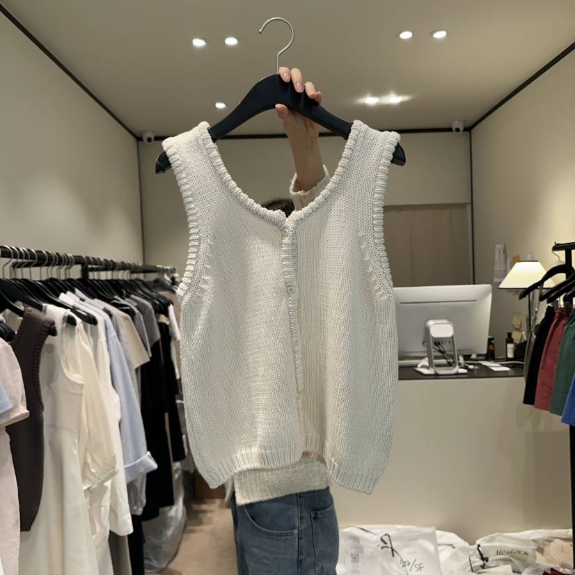 RE STOCK韓國代購女裝新品人氣休閑職業熱賣真品時尚吊帶背心RE STOCK吊帶/背心