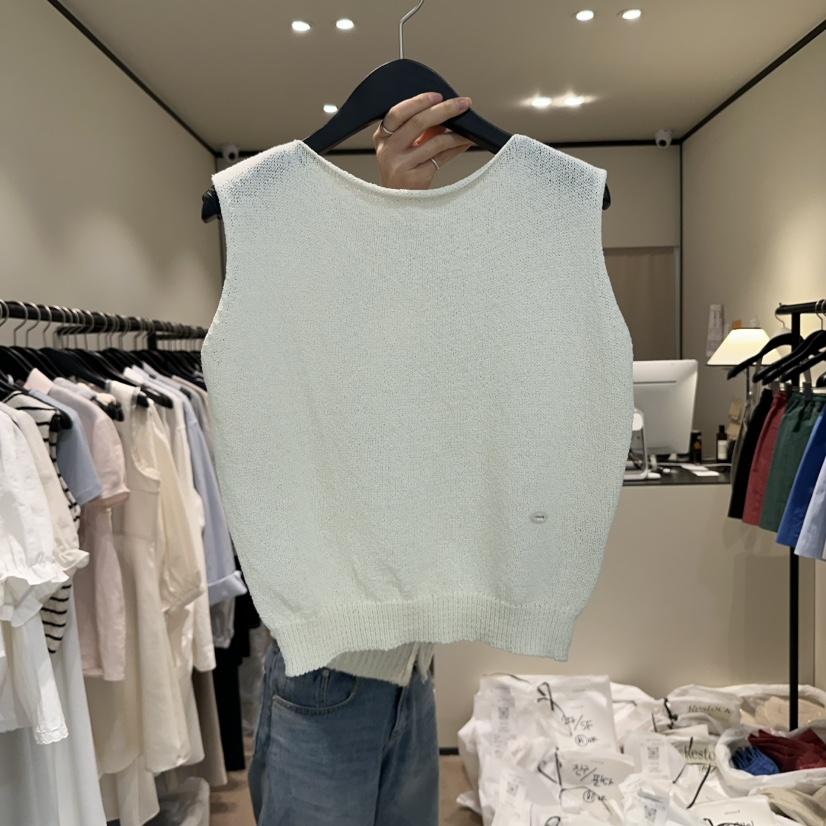 RE STOCK韓國代購女裝新款時尚休閑真品人氣熱賣吊帶背心棉質RE STOCK吊帶/背心