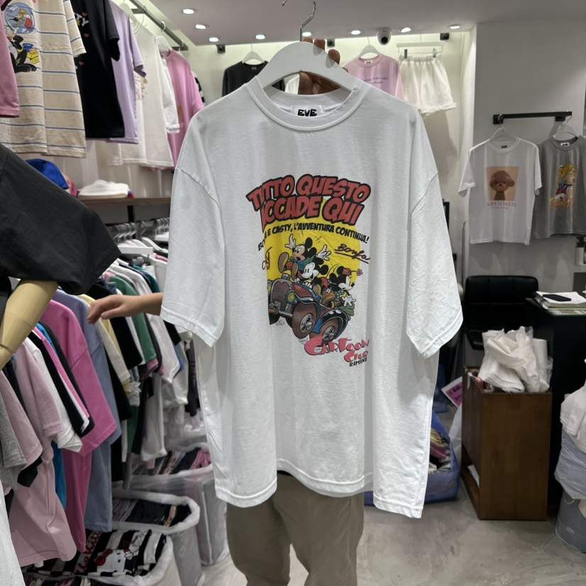 EVE東大門實拍女士新品職業休閑真品熱賣推薦人氣時尚25春夏T恤EVET恤