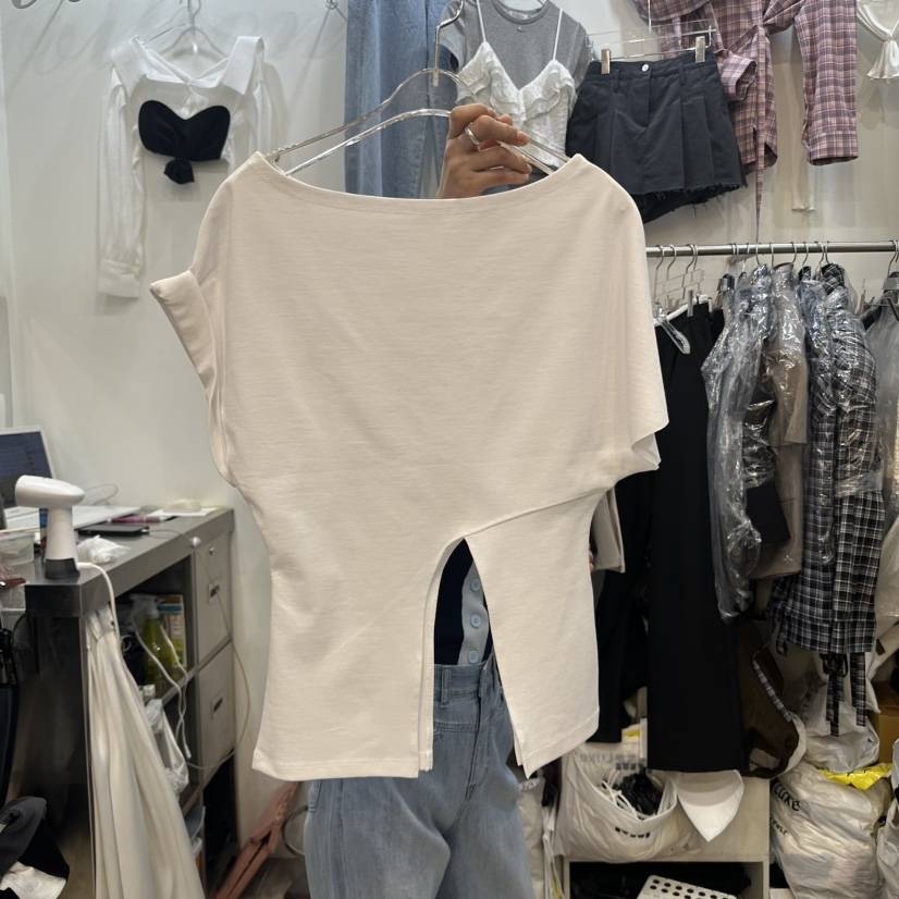 BILLION-L東大門實拍女裝新品人氣真品25春夏時尚職業休閑T恤BILLION-LT恤