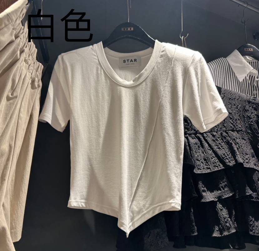 STAR-L東大門直郵女裝新款熱賣真品職業25春夏人氣時尚T恤STAR-LT恤