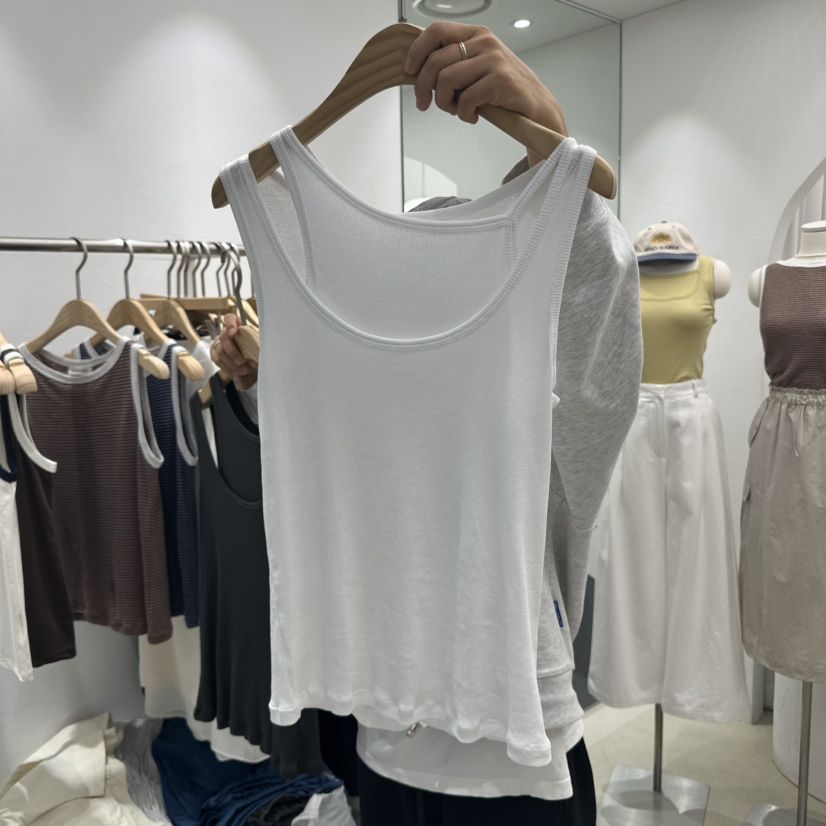 GOLDEN MARKET東大門實拍女裝新款人氣休閑25春夏吊帶背心GOLDEN MARKET吊帶/背心