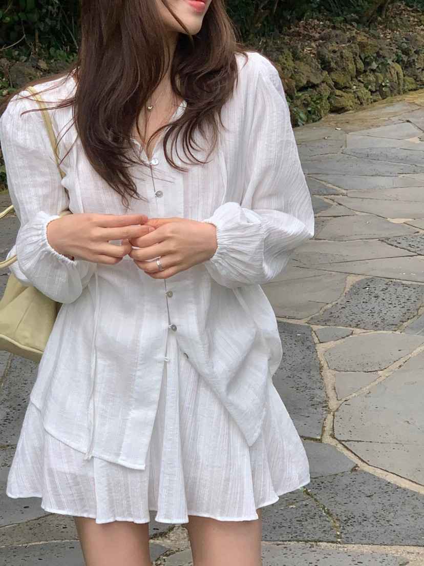 FRILL-T韓國直郵女士新品休閑真品25春夏推薦熱賣套裝套裝FRILL-T套裝