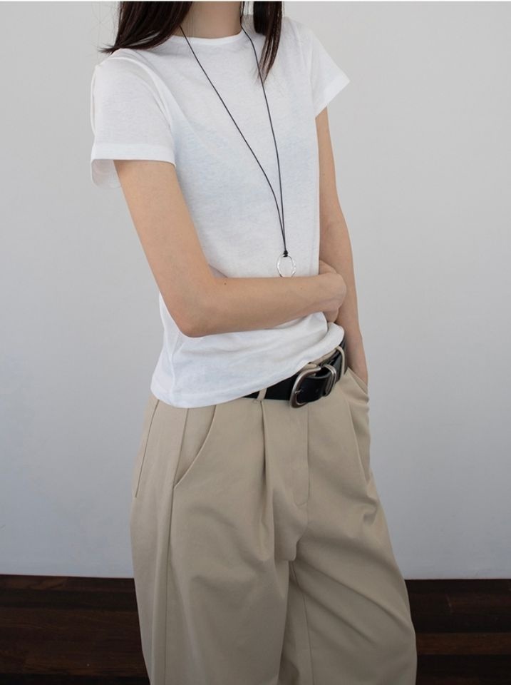 LIVE FOREVER東大門直郵女士新款推薦職業25春夏人氣熱賣T恤LIVE FOR_EVERT恤