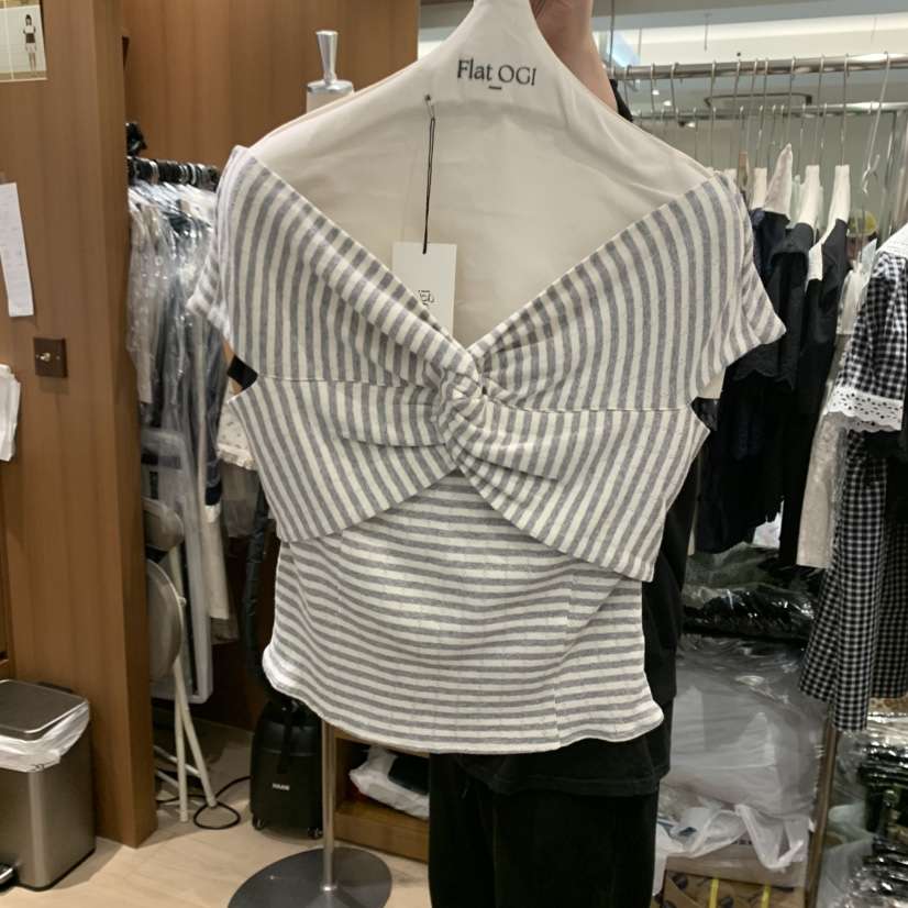 OGI韓國直郵㊣東大門實拍女裝新款熱賣25春夏推薦休閑時尚T恤FLat OGIT恤
