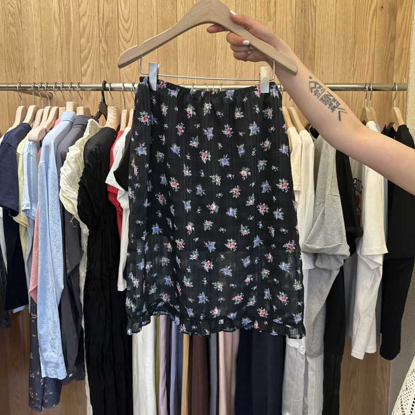 CHOI-L直郵韓國代購㊣女裝新品25春夏推薦時尚半身裙中短裙CHOI半身裙/中短裙