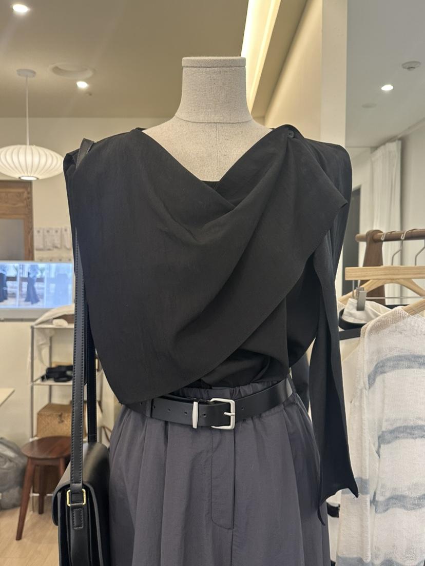 LOGON直郵韓國代購㊣女裝新品時尚休閑熱賣人氣推薦襯衫蕾絲衫LOGON襯衫/蕾絲衫