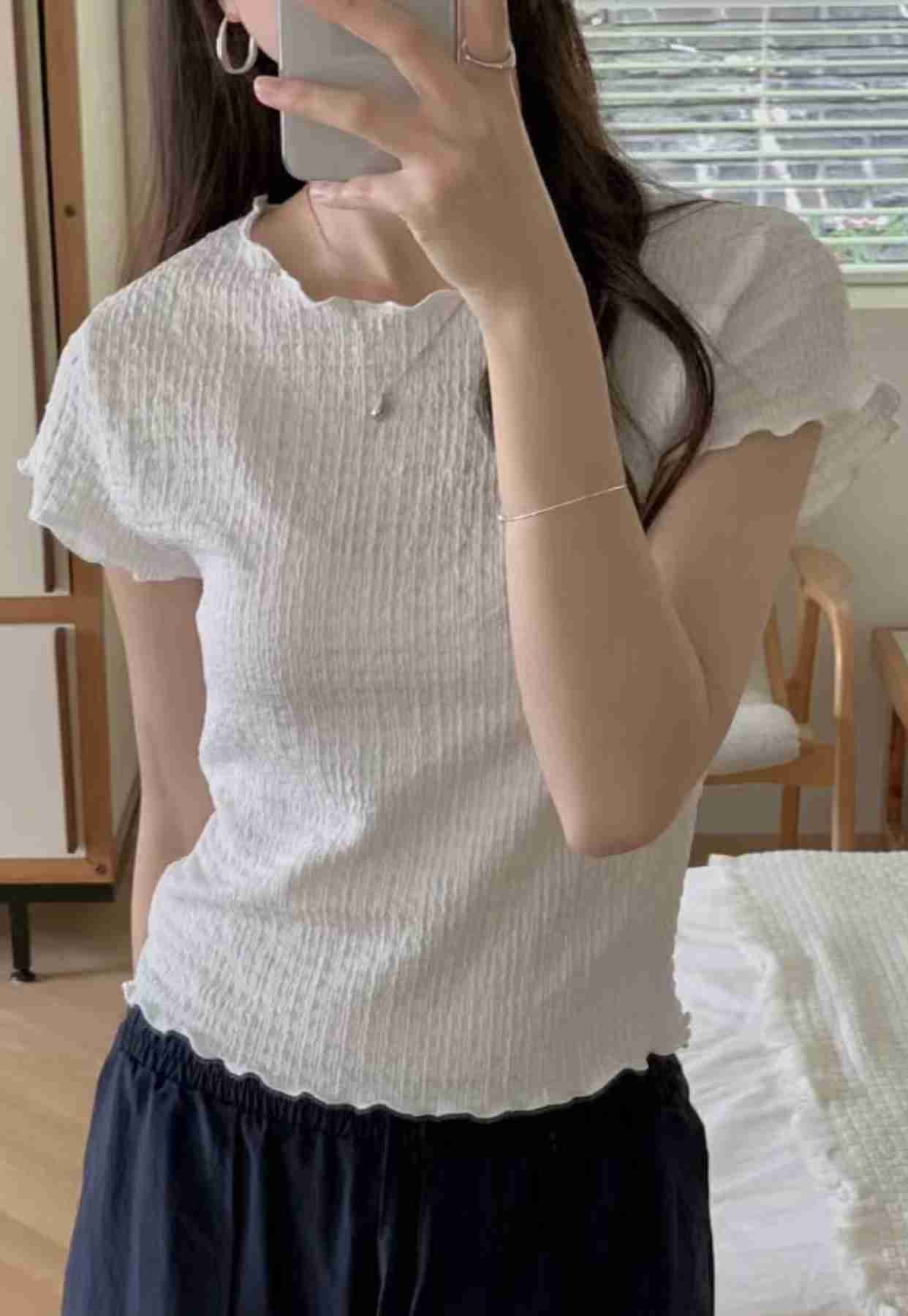 SOUFFLE韓國直郵㊣女裝新品人氣熱賣休閑25春夏推薦時尚T恤SOUFFLET恤