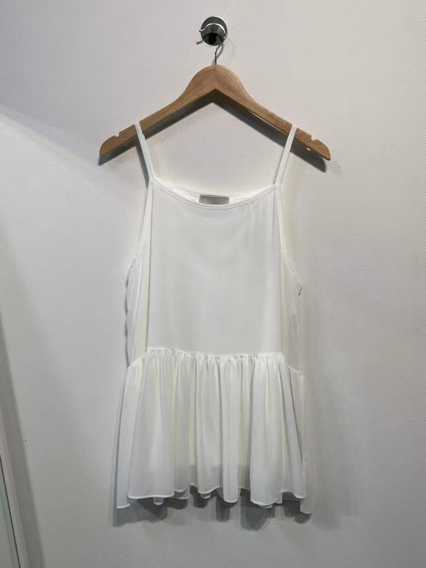 SOUFFLE直郵韓國代購㊣女裝新品25春夏時尚連衣裙荷葉邊緊身SOUFFLE連衣裙