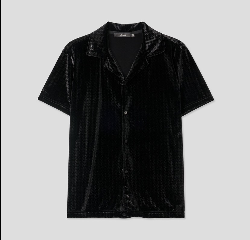 N.BLACKSTORE直郵韓國代購㊣女裝新品休閑襯衫蕾絲衫天鵝絨N.BLACKSTORE襯衫/蕾絲衫