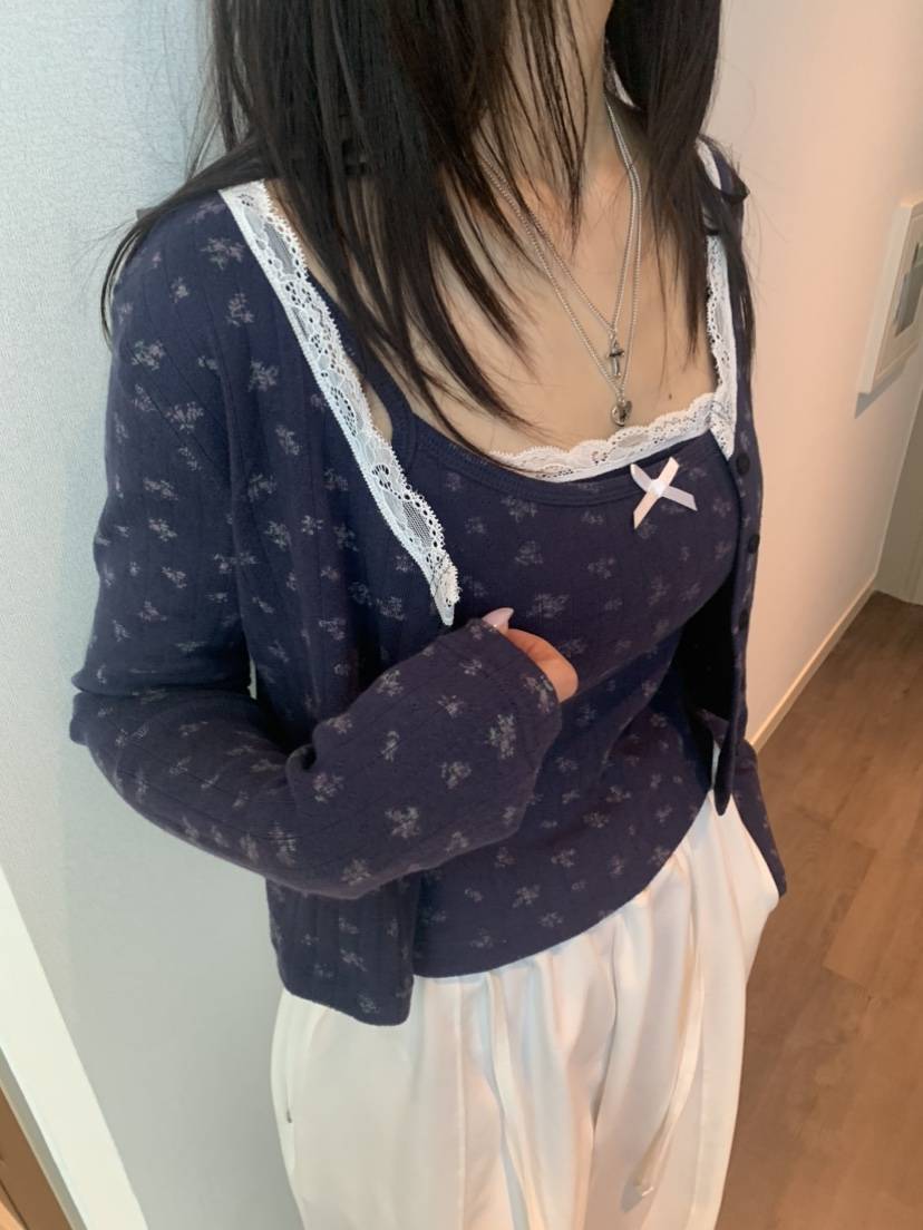 BADCALM直郵韓國代購㊣女裝新款熱賣休閑人氣25春夏推薦針織衫BADCALM針織衫