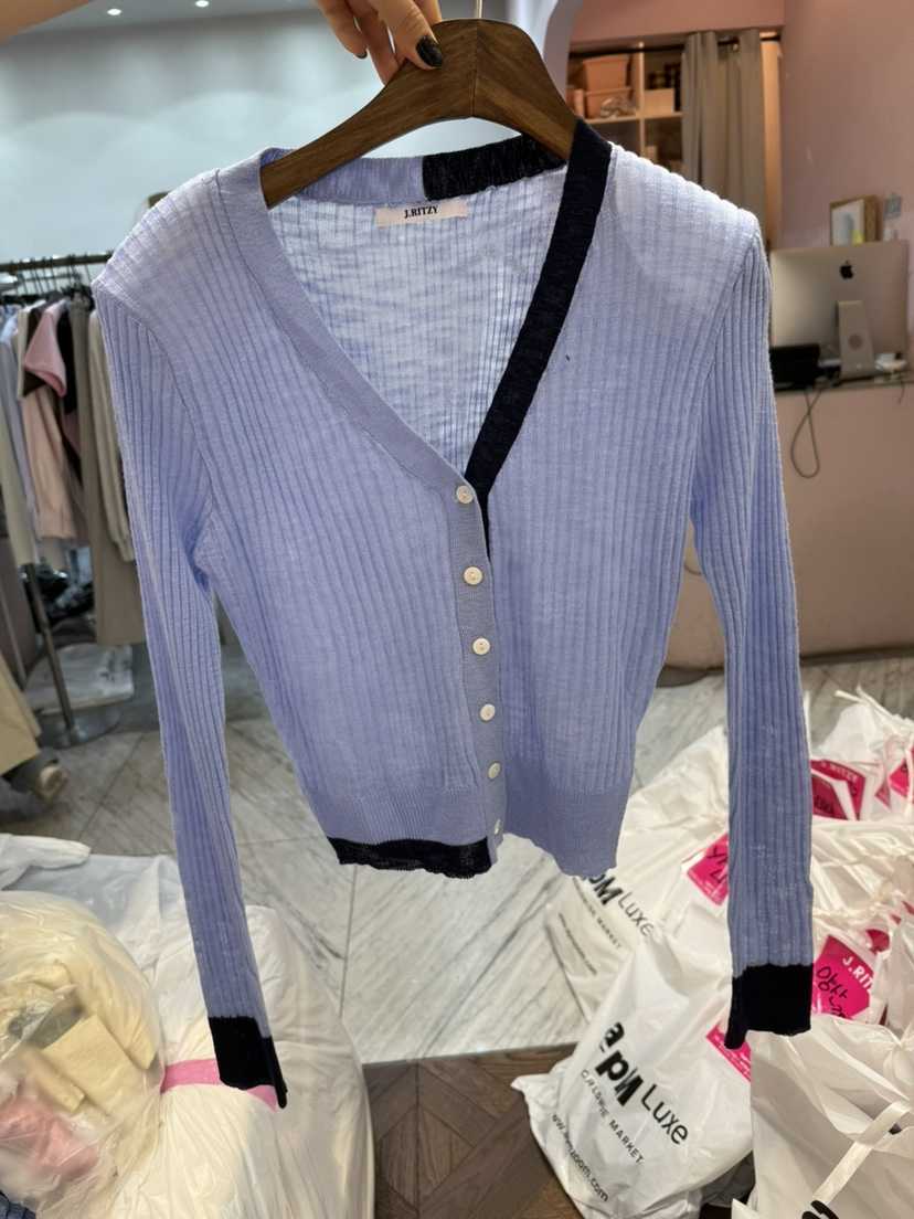 J.RITZY韓國直郵㊣女裝新品人氣推薦休閑時尚25春夏針織衫J.RITZY針織衫