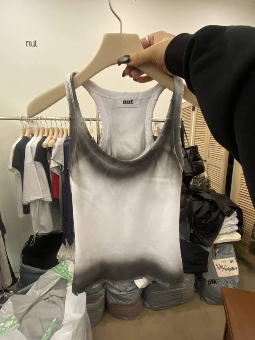 NUT韓國㊣直郵東大門代購女裝新品人氣25春夏推薦熱賣吊帶背心NUT吊帶/背心