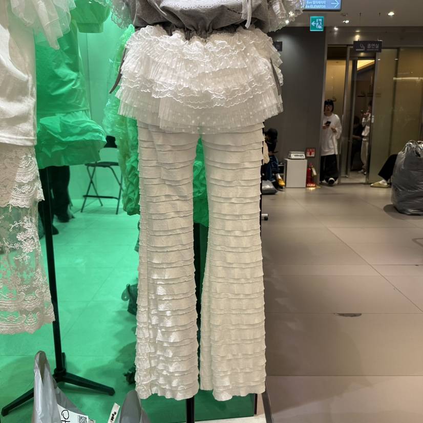 MINI UNNI韓國直郵㊣東大門實拍女裝新款人氣熱賣時尚休閑褲MINI UNNI休閑褲