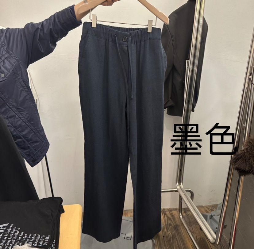 MOSAIC韓國直郵㊣女裝新品推薦25春夏熱賣人氣休閑休閑褲亞麻MOSAIC休閑褲