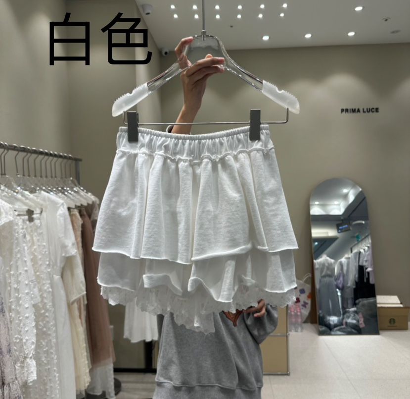 PRIMA LUCE韓國直郵㊣女裝新款人氣25春夏時尚推薦短裙蕾絲CHARLOTTE短裙