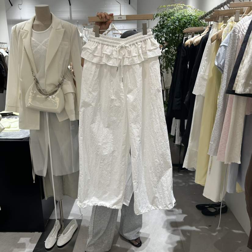 AYCE直郵韓國代購㊣女裝新款時尚人氣推薦熱賣休閑裙褲綁帶101SHOWROOM/AYCE裙褲