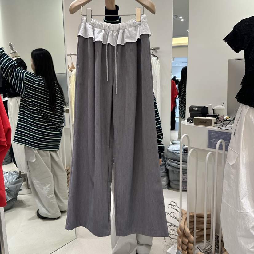 RENDER韓國直郵㊣東大門實拍女裝新款時尚推薦25春夏休閑褲RENDER休閑褲