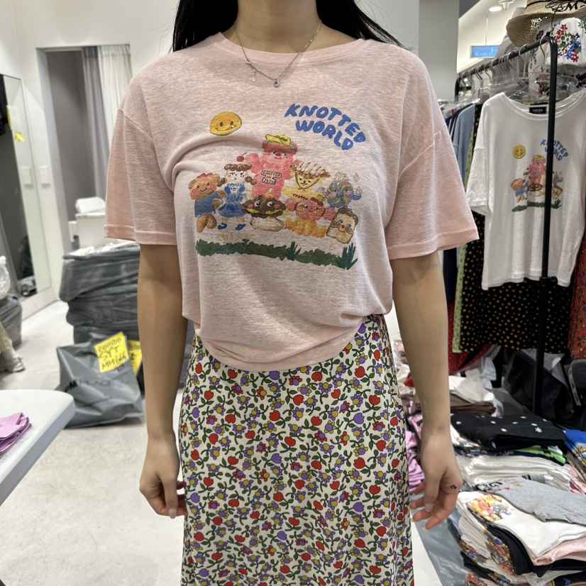 COMBO韓國㊣直郵東大門代購女裝新品人氣推薦休閑25春夏T恤COM_BOT恤