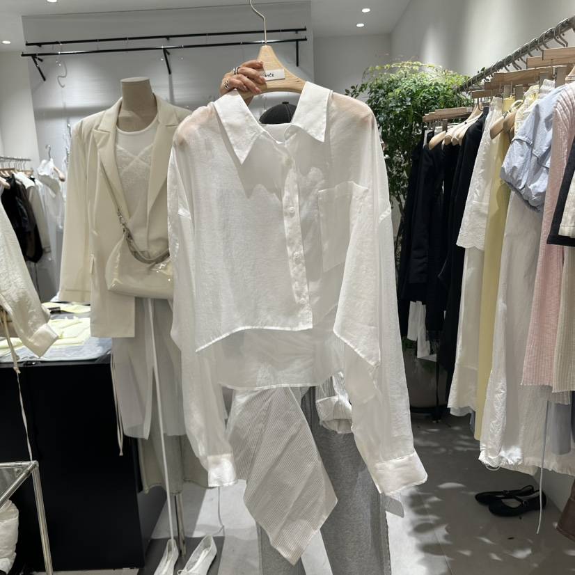 AYCE韓國直郵㊣東大門實拍女裝新品熱賣25春夏推薦襯衫蕾絲衫101SHOWROOM/AYCE襯衫/蕾絲衫