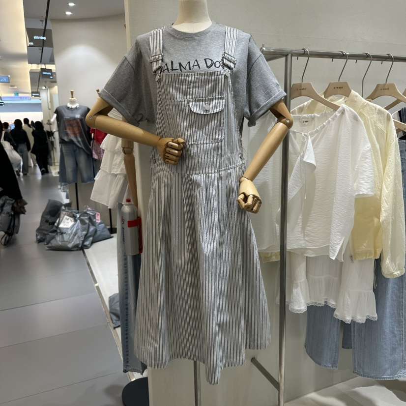 A WANT韓國㊣直郵東大門代購女裝新款25春夏連衣裙不含內搭A WANT連衣裙