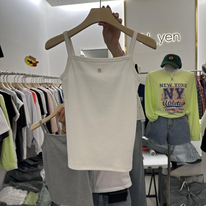 N YEN韓國直郵㊣女裝新品休閑人氣熱賣25春夏推薦吊帶背心N YEN吊帶/背心