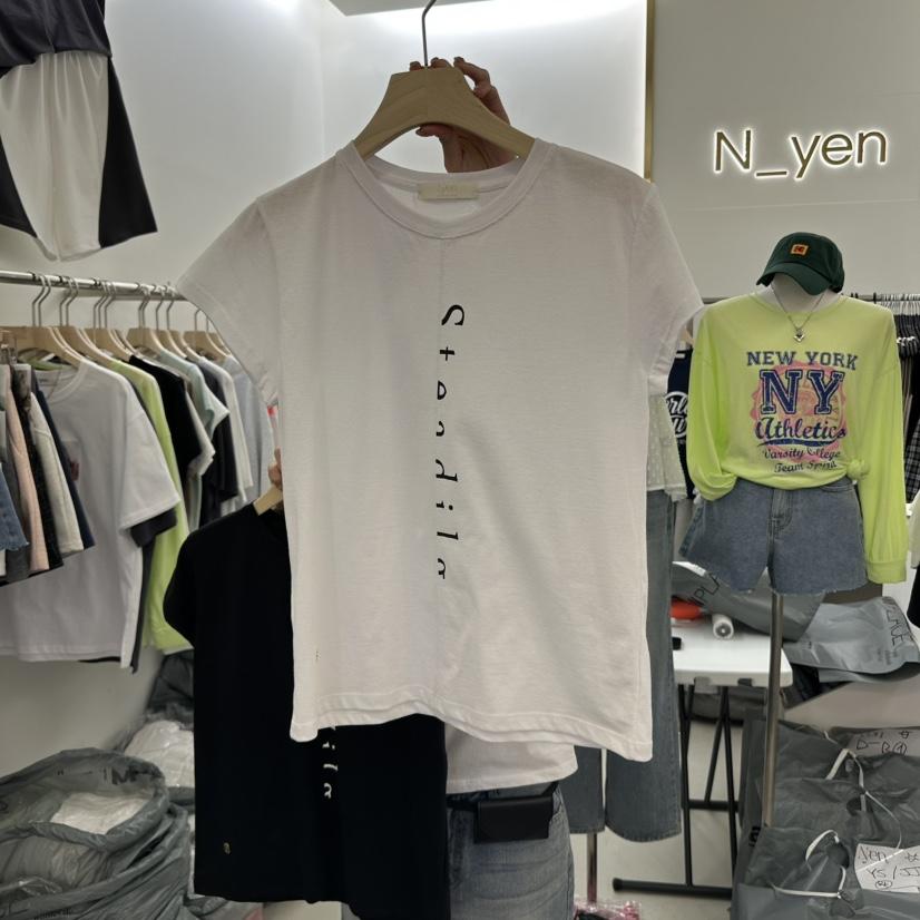 N YEN韓國直郵㊣女裝新品熱賣人氣25春夏時尚推薦休閑T恤N YENT恤