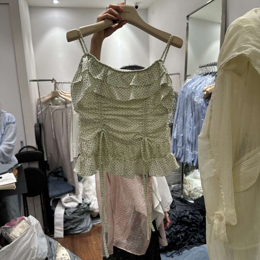 BERTHA直郵韓國代購㊣女裝新品25春夏休閑人氣熱賣吊帶背心BERTHA吊帶/背心