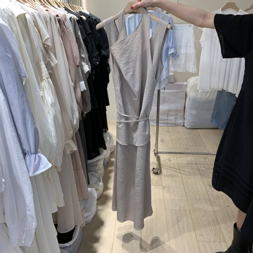 ARCHER韓國㊣直郵東大門代購女裝新款人氣推薦休閑25春夏連衣裙ARCHER連衣裙