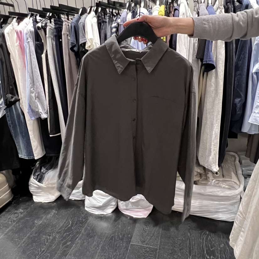 TUG韓國㊣直郵東大門代購女裝新品時尚推薦人氣休閑襯衫蕾絲衫TUG襯衫/蕾絲衫