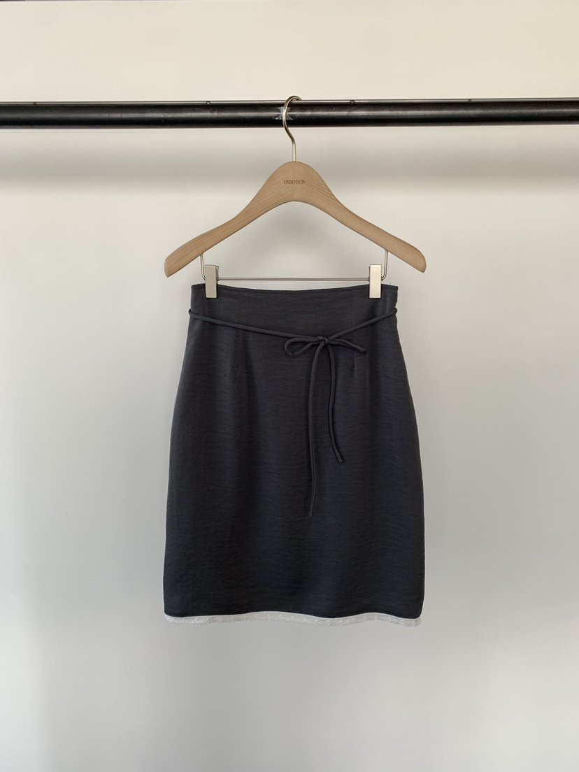 UNDERSON直郵韓國代購㊣女裝新品25春夏熱賣休閑時尚人氣短裙UNDERSON短裙