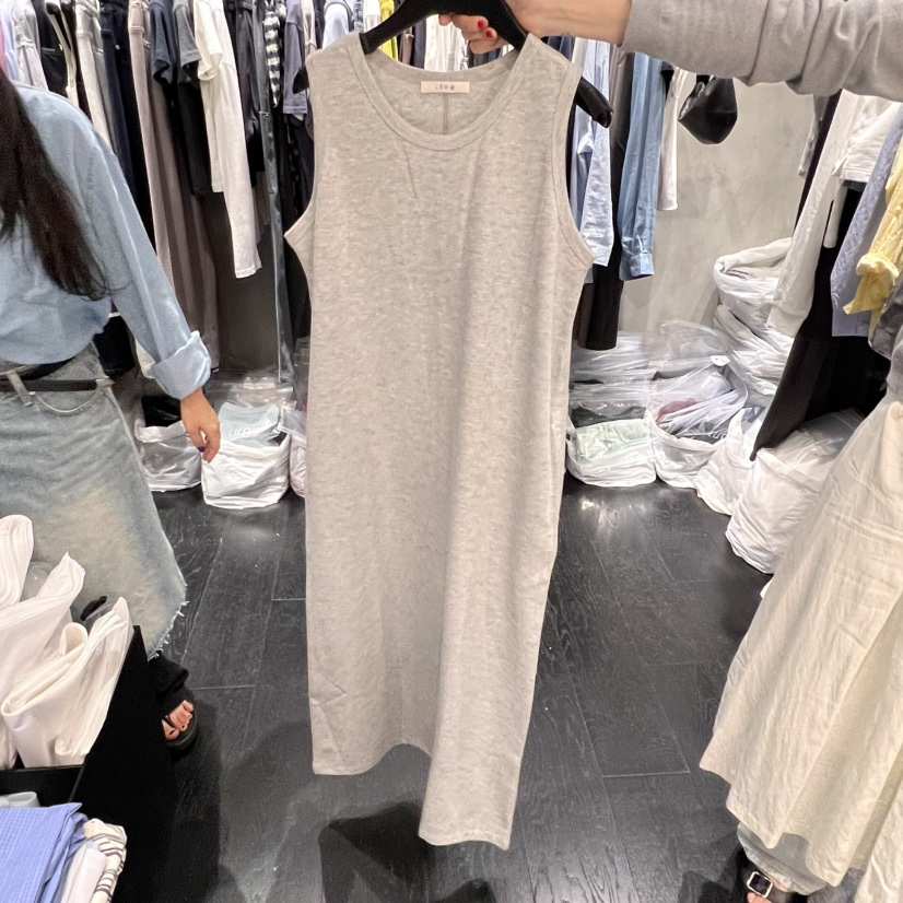 TUG韓國直郵㊣東大門實拍女裝新款休閑人氣推薦時尚連衣裙棉質TUG連衣裙