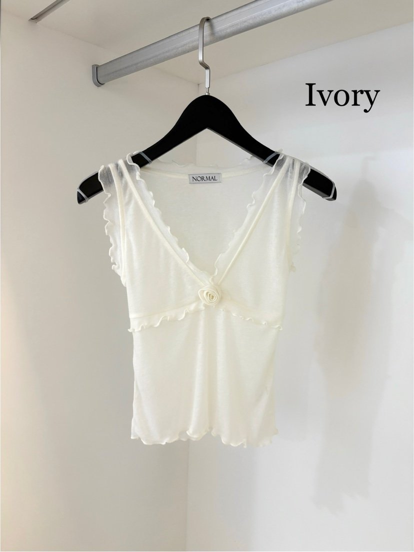 NORMAL韓國直郵女裝新品25春夏真品熱賣時尚職業推薦吊帶背心NORMAL吊帶/背心