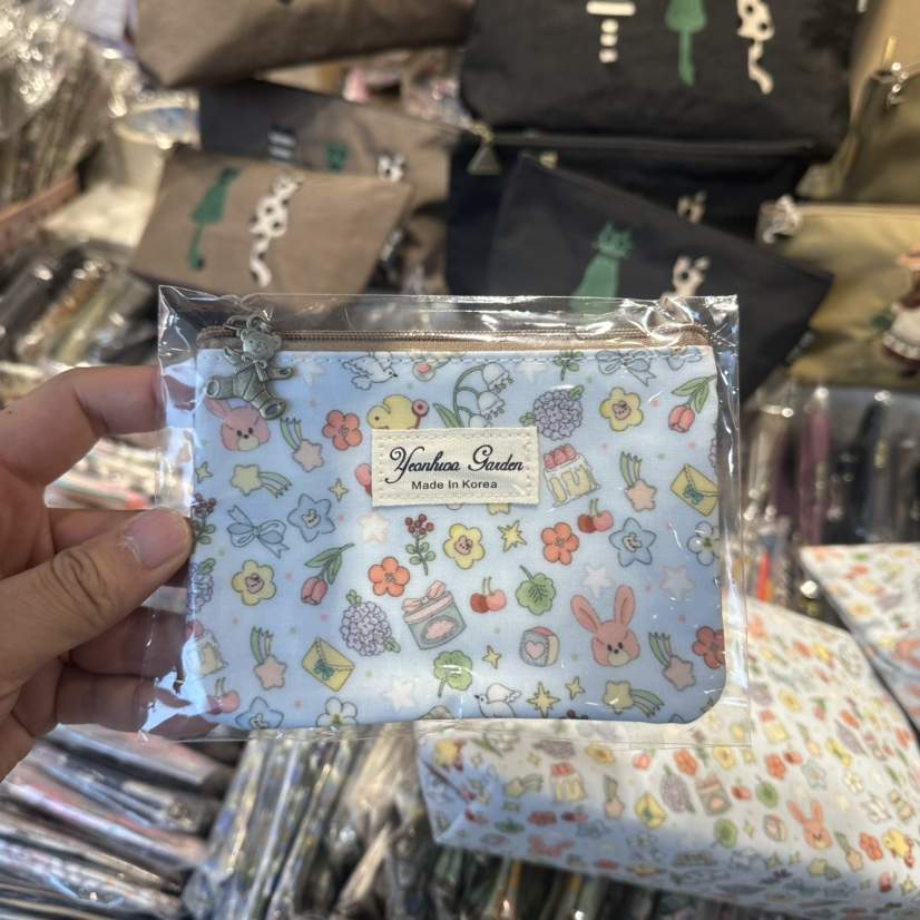 WING韓國直郵㊣女裝新品25春夏熱賣休閑推薦錢包卡包零錢包WING錢包/卡包/零錢包