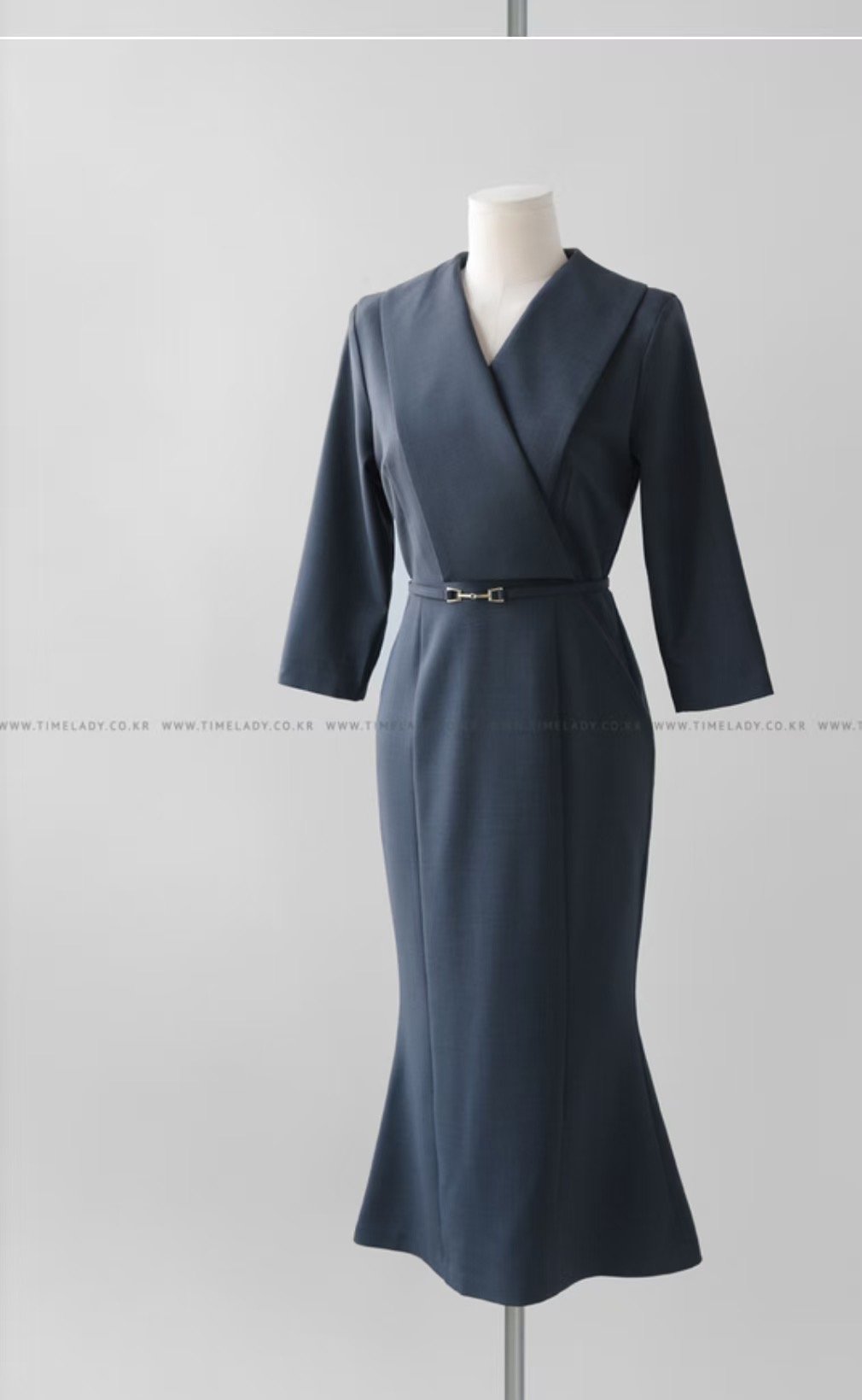 MYO直郵韓國代購㊣女裝新品時尚熱賣人氣休閑25春夏連衣裙腰帶MYO連衣裙