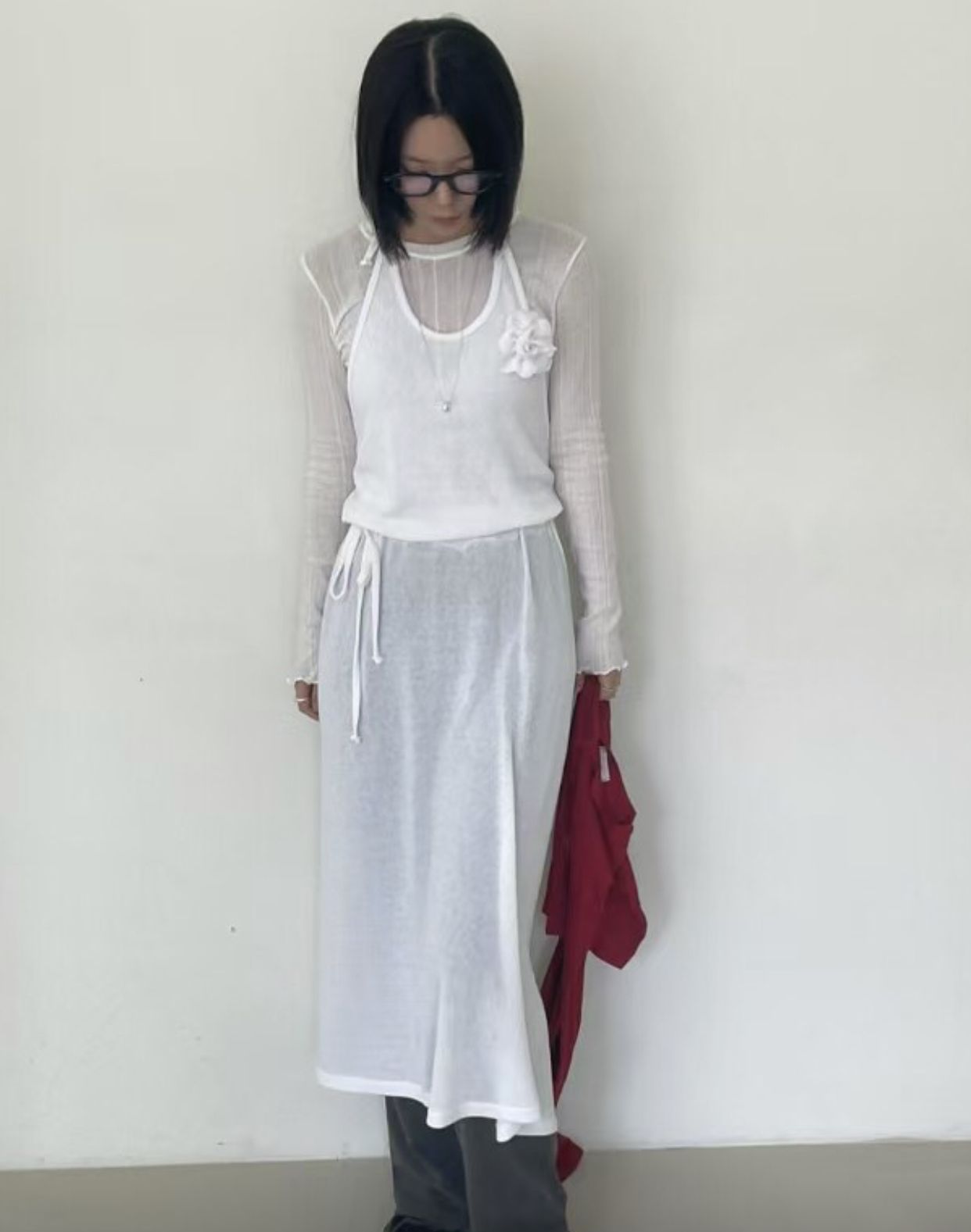 IKMOOI直郵韓國代購㊣女裝新品休閑人氣25春夏熱賣時尚連衣裙IKMOOI連衣裙