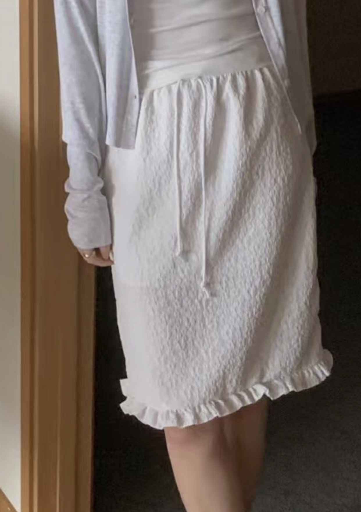 IKMOOI韓國直郵㊣女裝新品25春夏推薦時尚熱賣半身裙中短裙IKMOOI半身裙/中短裙