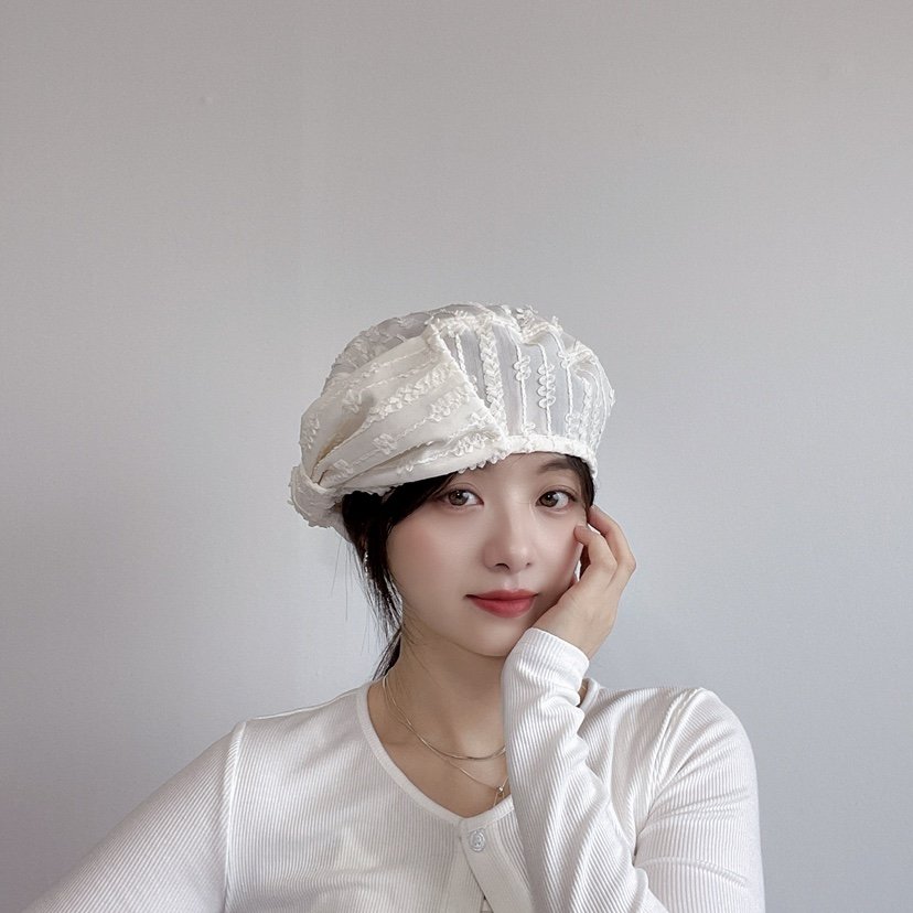 LOVELY HAT韓國直郵㊣東大門實拍女裝新品時尚熱賣人氣帽子LOVELY HAT帽子