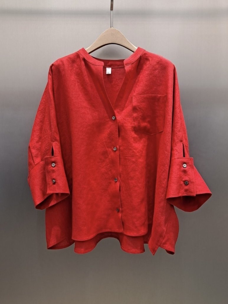 THE SIL韓國直郵㊣東大門實拍女裝新款休閑襯衫蕾絲衫亞麻THE SIL/1 2ILLY襯衫/蕾絲衫