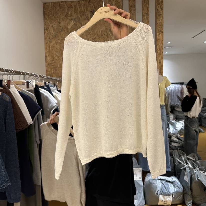 DE VENTI韓國直郵㊣女裝新品人氣25春夏熱賣推薦時尚針織衫DE VENTI針織衫