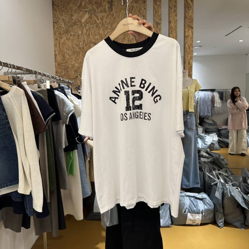 DE VENTI韓國㊣直郵東大門代購女裝新品推薦人氣休閑25春夏T恤DE VENTIT恤