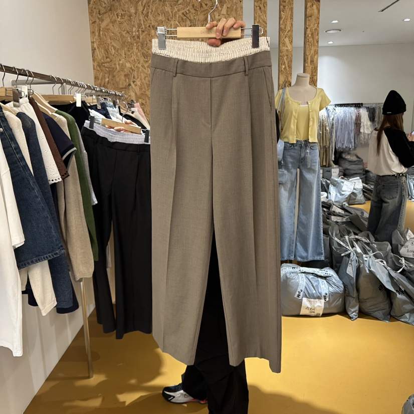 DE VENTI直郵韓國代購㊣女裝新款人氣休閑25春夏時尚休閑褲DE VENTI休閑褲