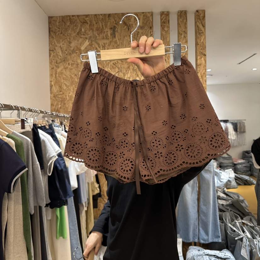 DE VENTI韓國直郵㊣東大門實拍女裝新款25春夏熱賣推薦短褲DE VENTI短褲